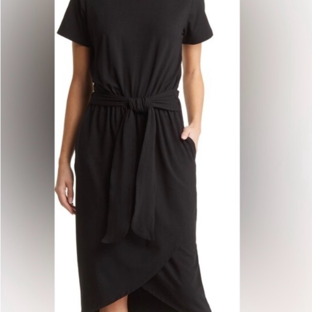 Smash & Tess - Elegant Black Wrap Dress - BNWT. black. Size Large